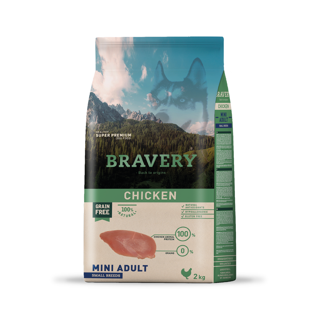 Bravery Perro Adulto raza Pequeña - Pollo